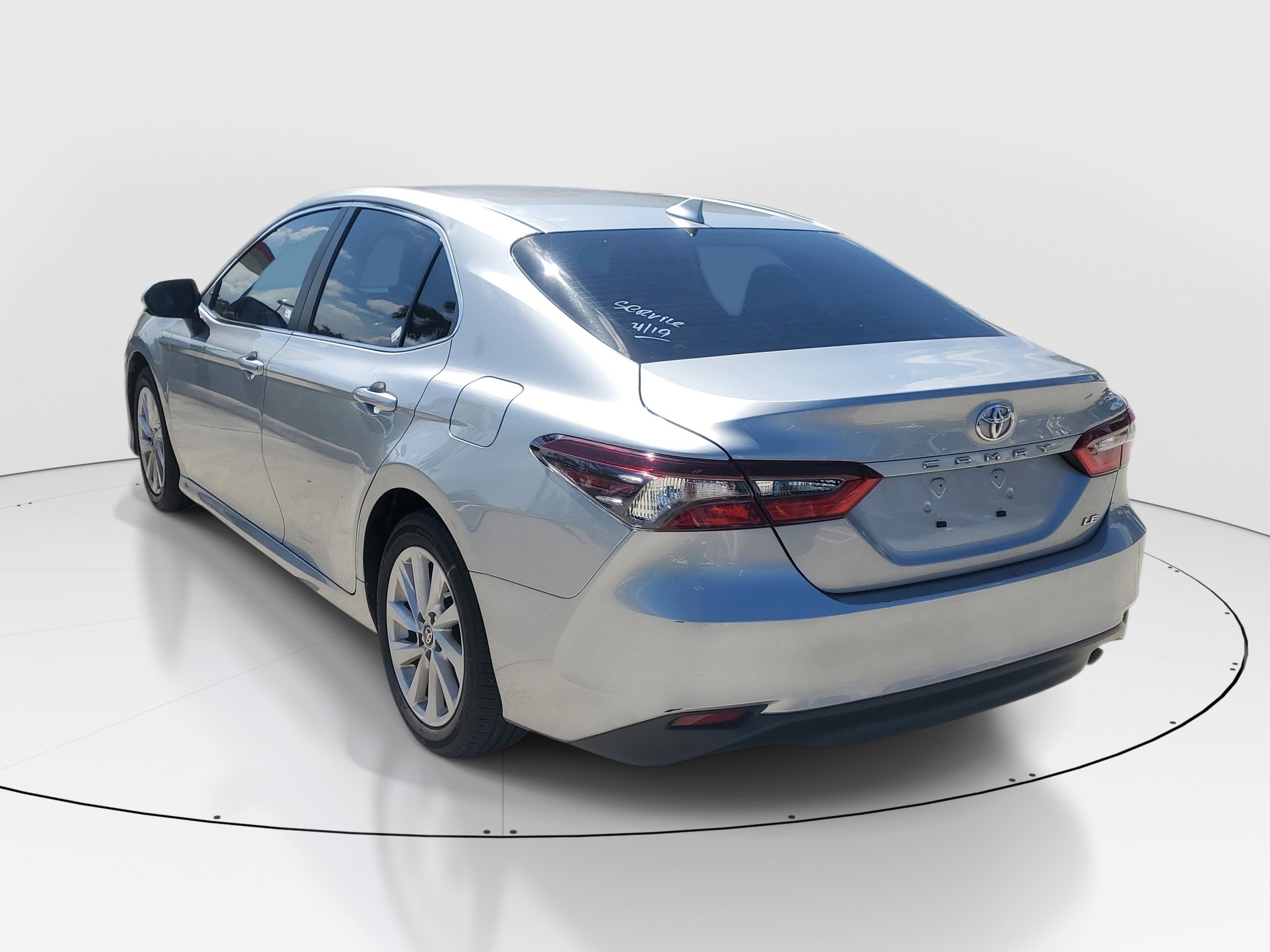 Used 2024 Celestial Silver Metallic Toyota LE image 5