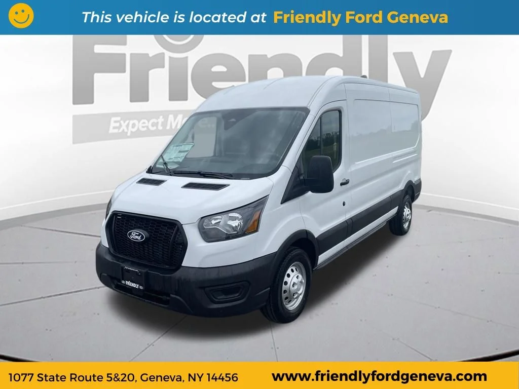 New 2026 Oxford White Ford Cargo Van image 1