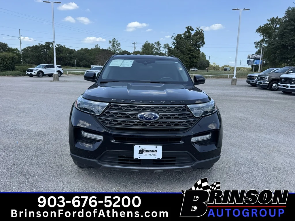 Used 2023 Agate Black Metallic Ford XLT image 2