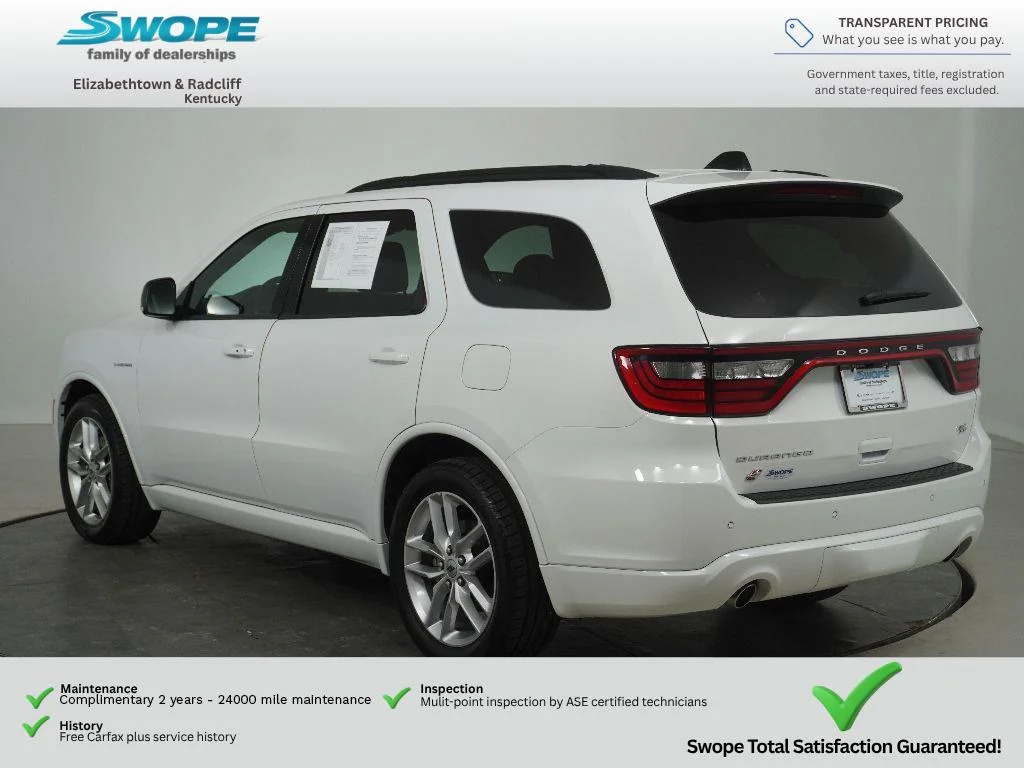 Used 2024 White Knuckle Clearcoat Dodge R/T Plus image 5