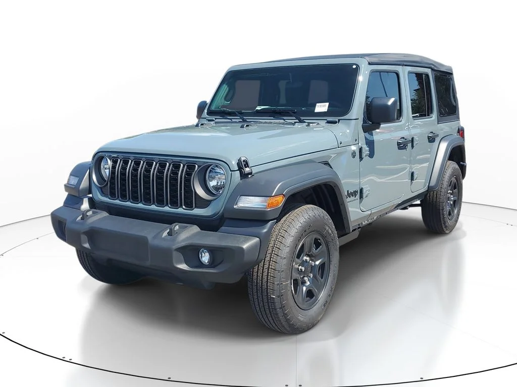 New 2026 Gray Jeep Sport image 2