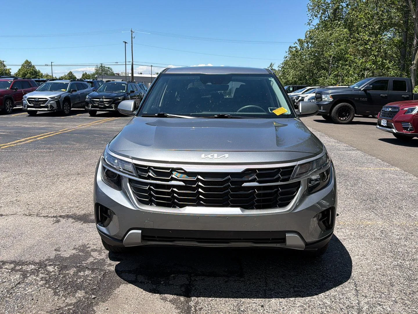 Used 2024 Steel Gray Kia LX image 13