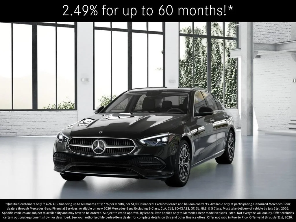 New 2026 Black Mercedes-Benz C 300 image 83