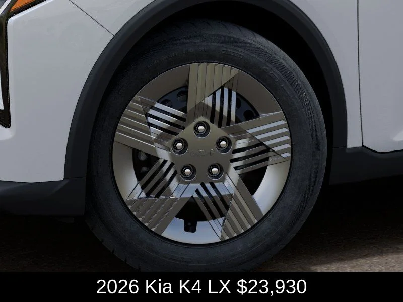 New 2026 Snow White Pearl Kia LX image 9