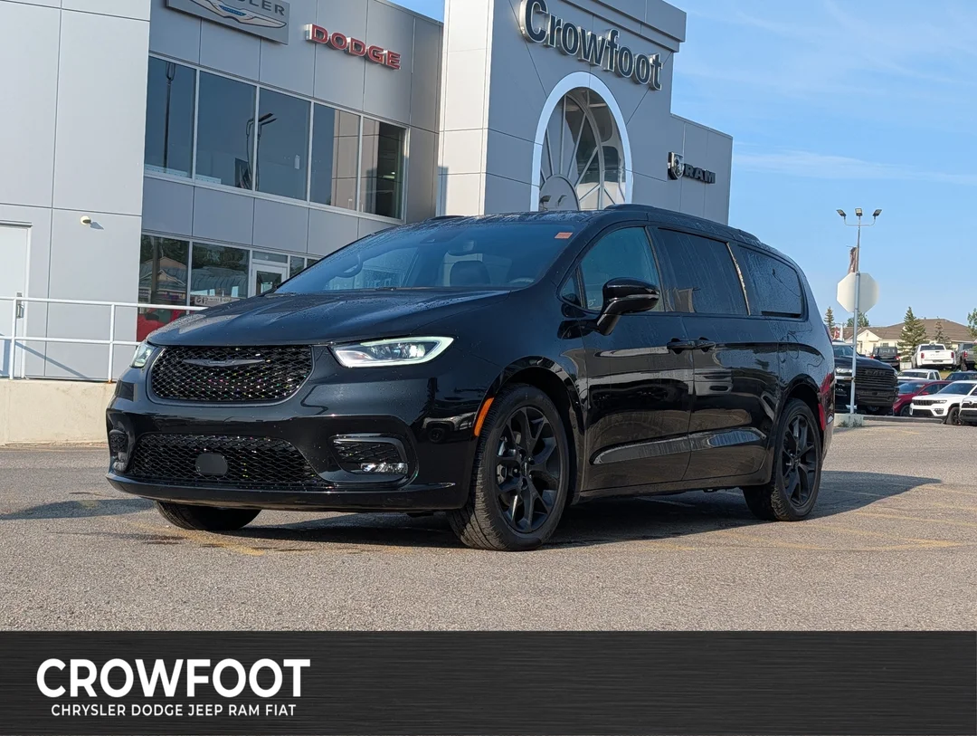 Certified Used 2025 Black Chrysler Limited - - FWD - Nappa Leather - Blind Spot - Full Sunroof - Remote Start & More! image 1
