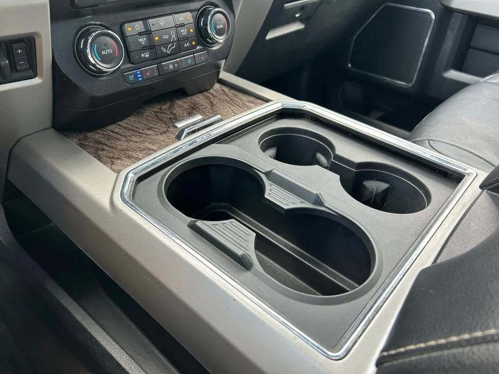 Used 2017 White Gold Metallic Ford Lariat image 36