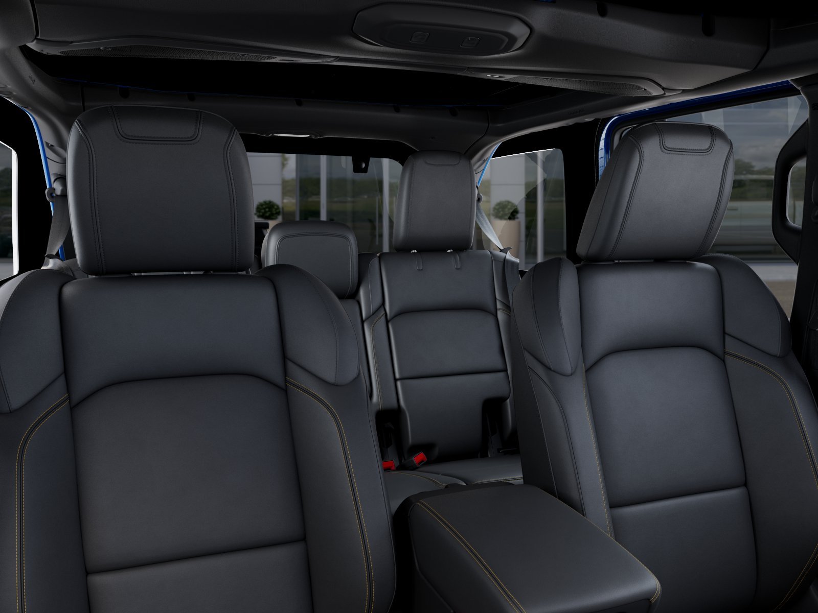 New 2026 Hydro Blue Pearl-Coat Exterior Paint Jeep Sahara image 57