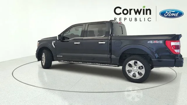 Used 2023 Black Metallic Ford Platinum image 3