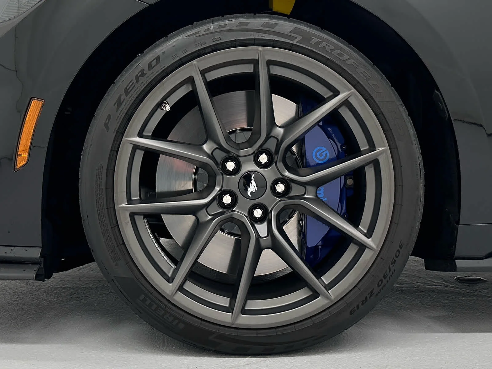 Used 2024 Shadow Black Ford Dark Horse image 9