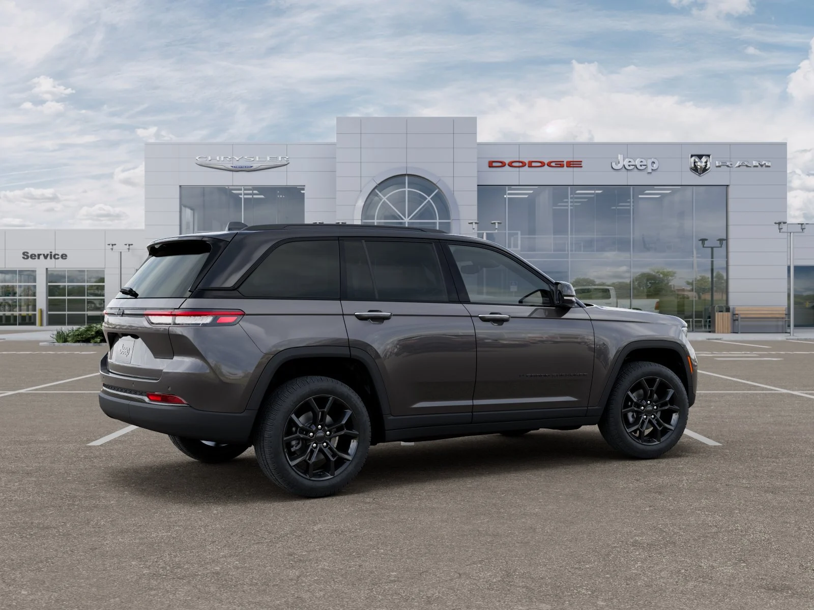 New 2025 Baltic Gray Metallic Clear-Coat Exterior Paint Jeep Limited image 23