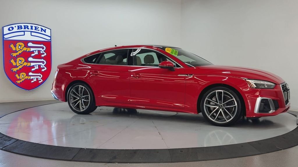 Used 2023 Tango Red Audi 45 S line Premium Plus image 3