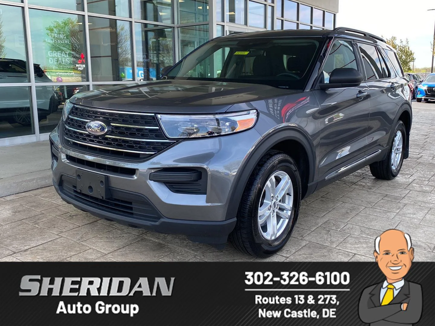 Used 2023 Carbonized Gray Ford XLT image 1
