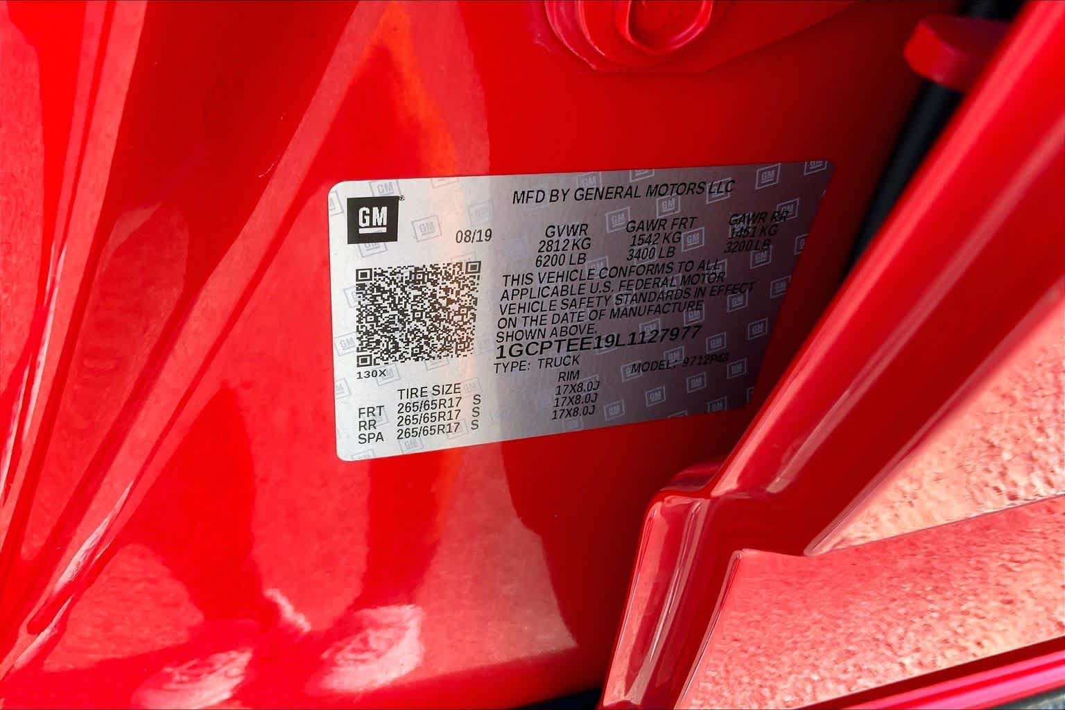 Used 2020 Red Hot Chevrolet 4WD ZR2 image 33