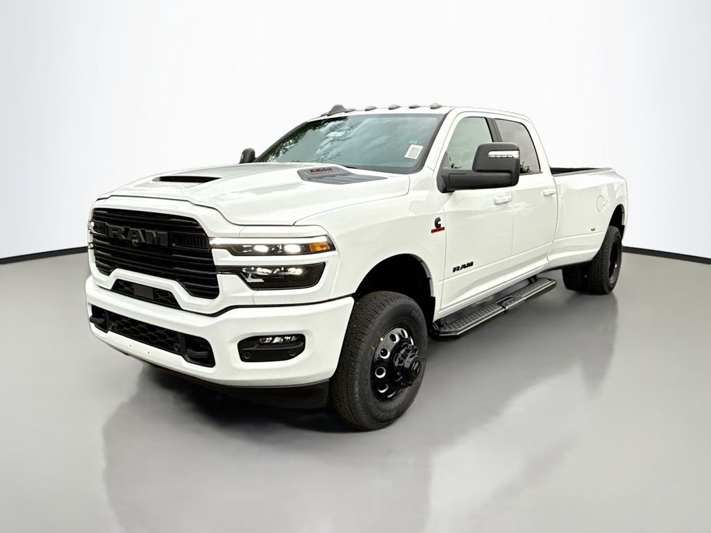 New 2026 Bright White Clear-Coat Exterior Paint RAM Laramie image 8