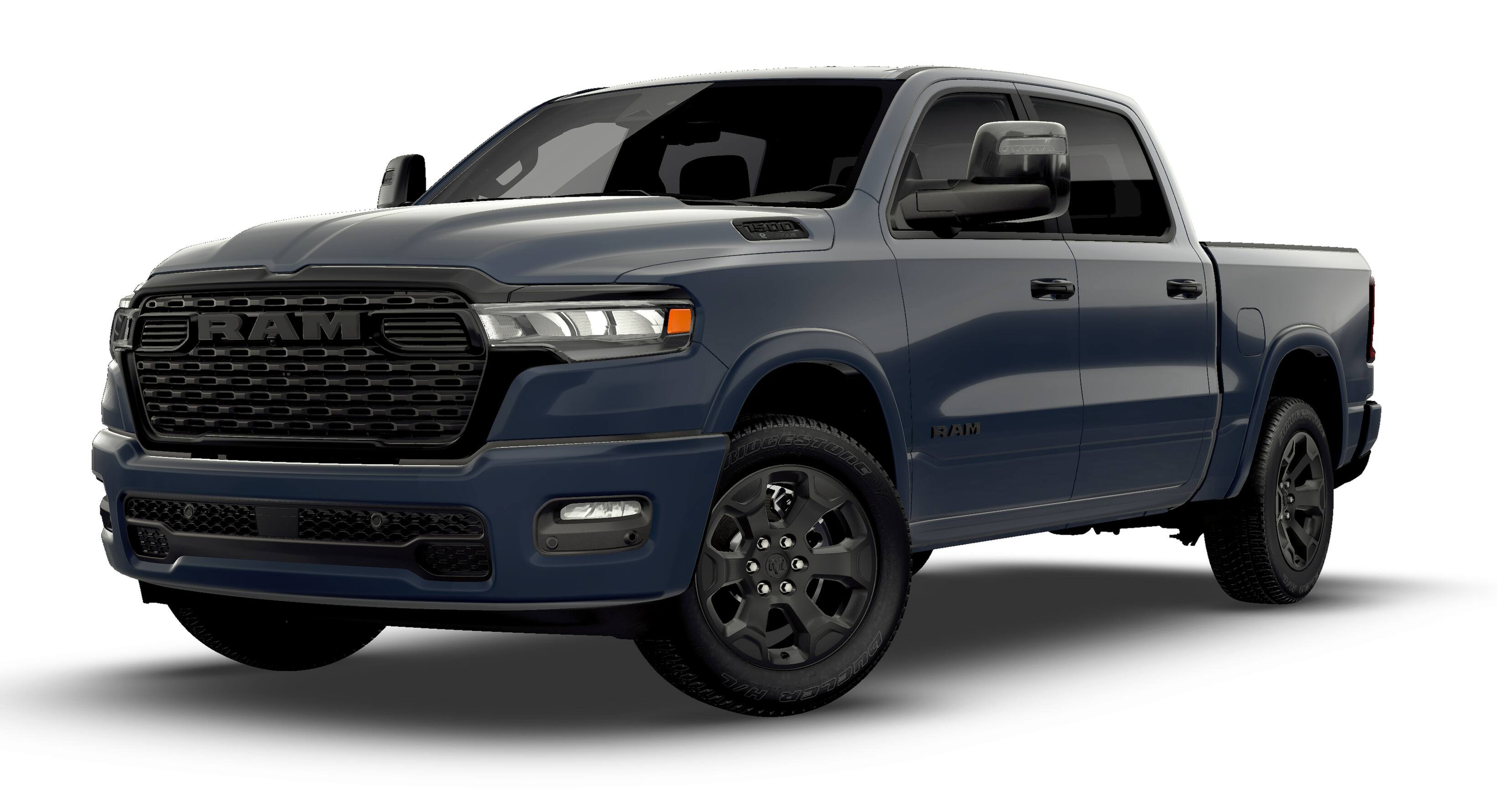 New 2026 Forged Blue Metallic Exterior Paint RAM Big Horn/Lone Star image 13