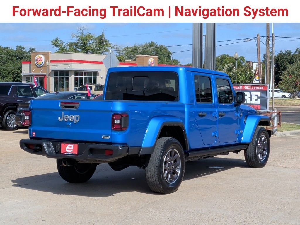 Used 2022 Blue Jeep Overland image 9