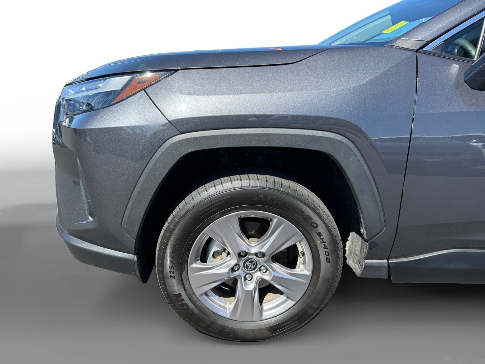 Used 2025 Magnetic Gray Metallic Toyota LE image 9