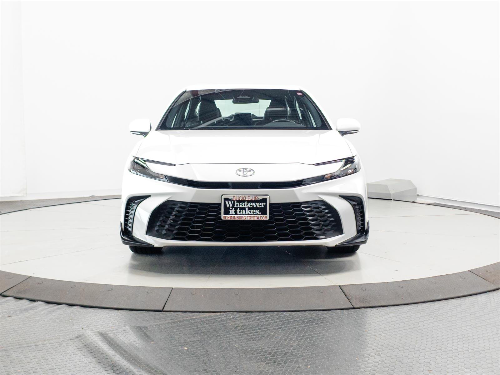 Certified Used 2025 White Toyota SE image 2