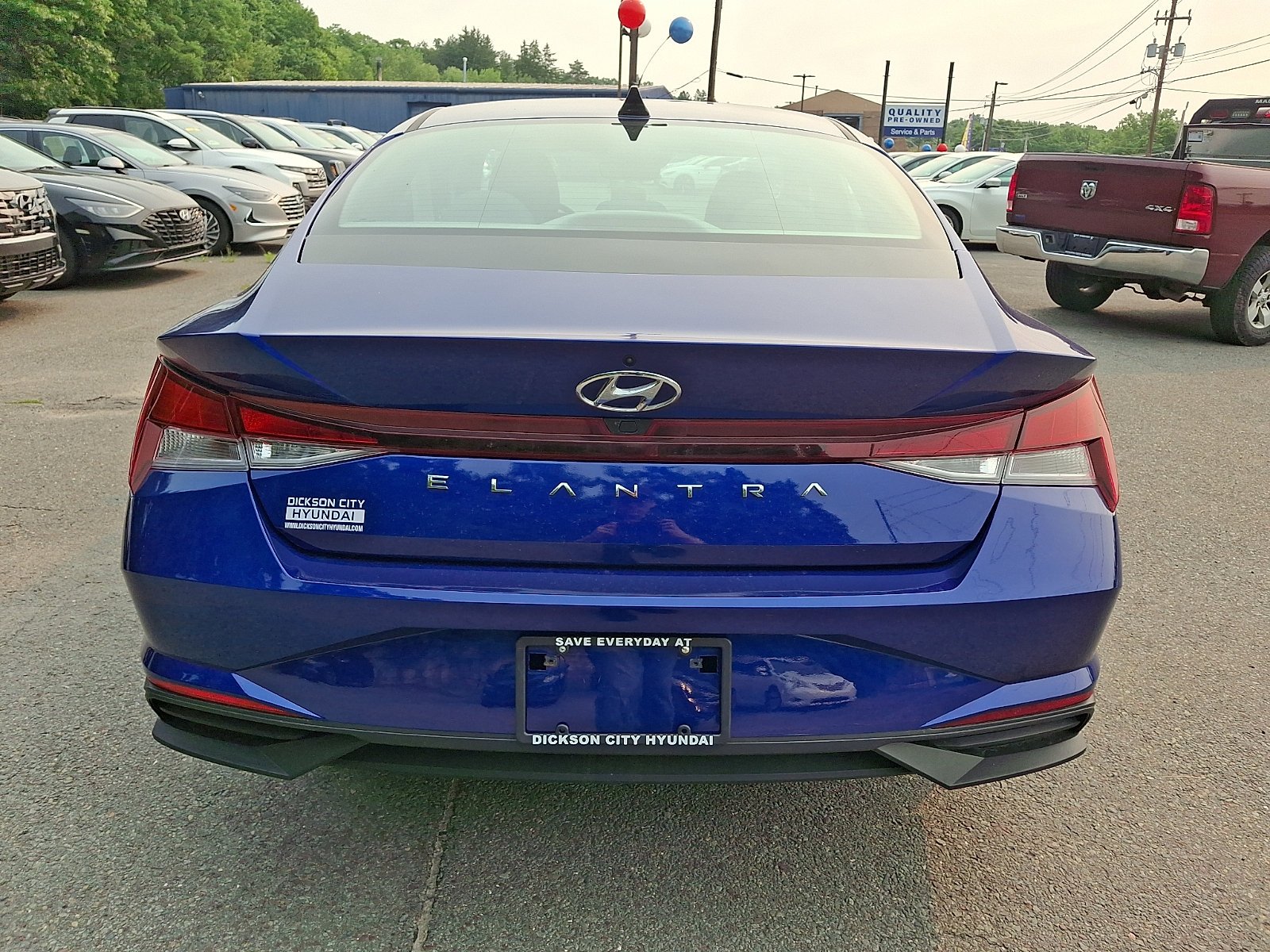 Used 2023 Intense Blue Hyundai SEL image 5