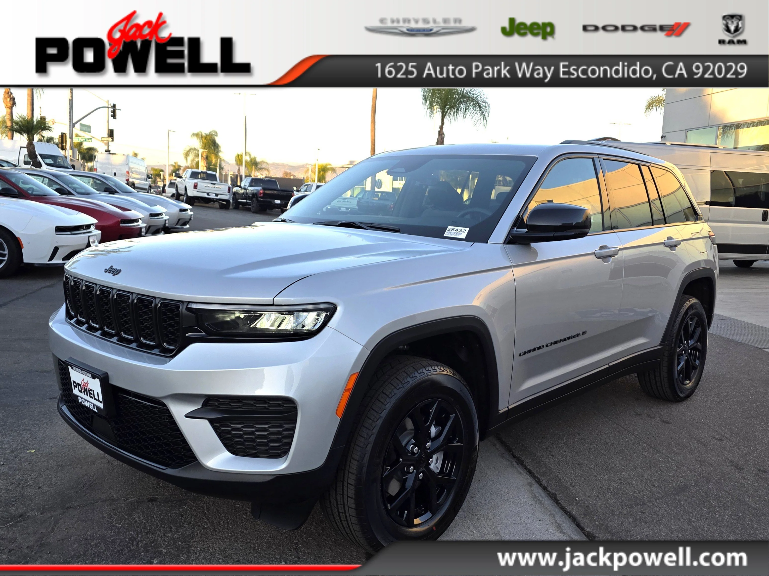 New 2025 Silver Jeep Altitude X image 1