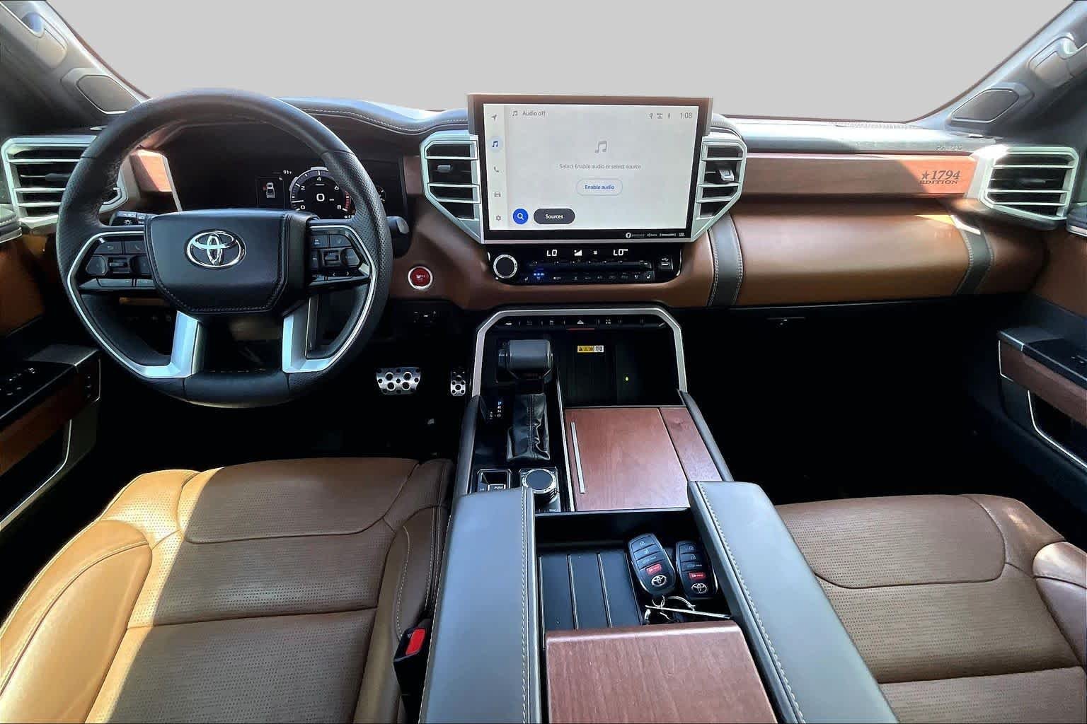 Used 2024 Celestial Silver Metallic Toyota 1794 Edition image 13