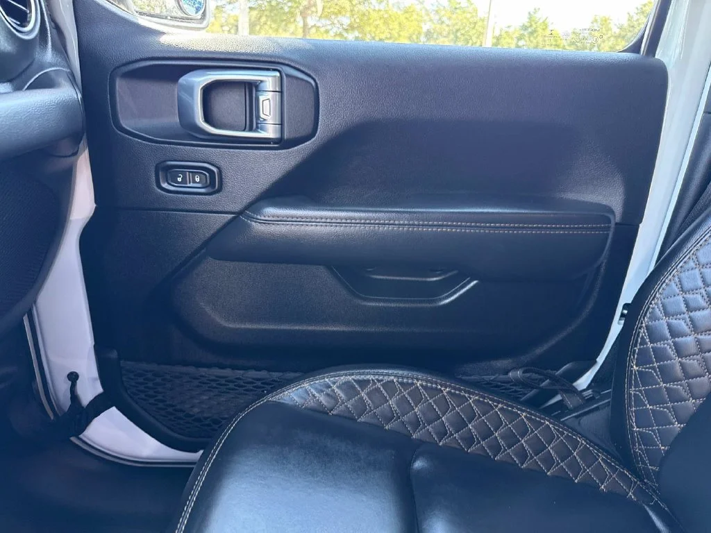 Used 2021 White Jeep Unlimited Sahara 4xe image 28