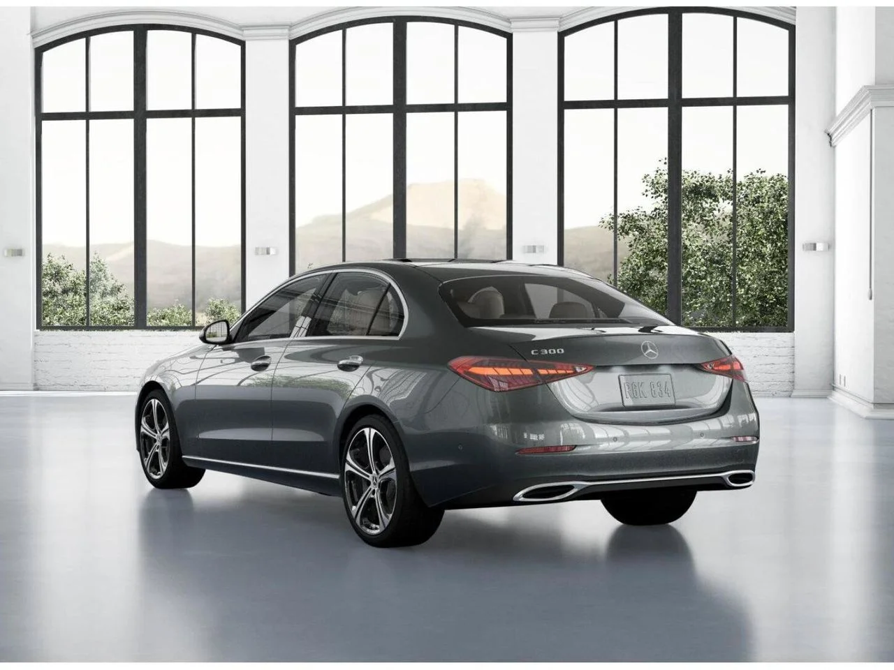 New 2026 Selenite Grey Metallic Mercedes-Benz C 300 image 28