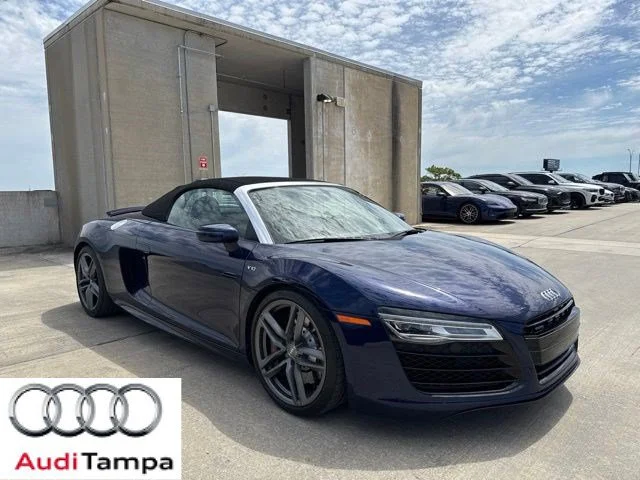 Used 2014 Estoril Blue Crystal Effect Audi V10 image 1