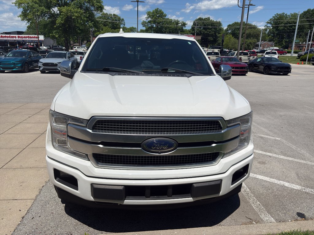 Used 2020 Star White Metallic Tri-Coat Ford Platinum image 8