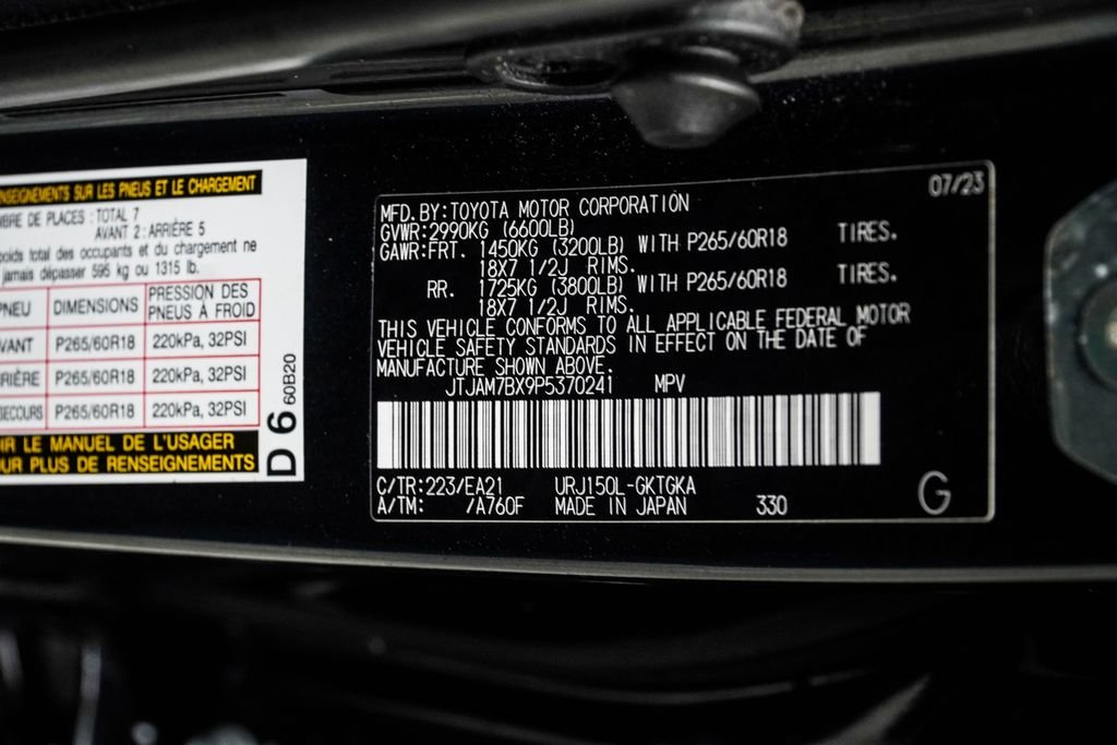 Used 2023 Black Lexus 460 image 53
