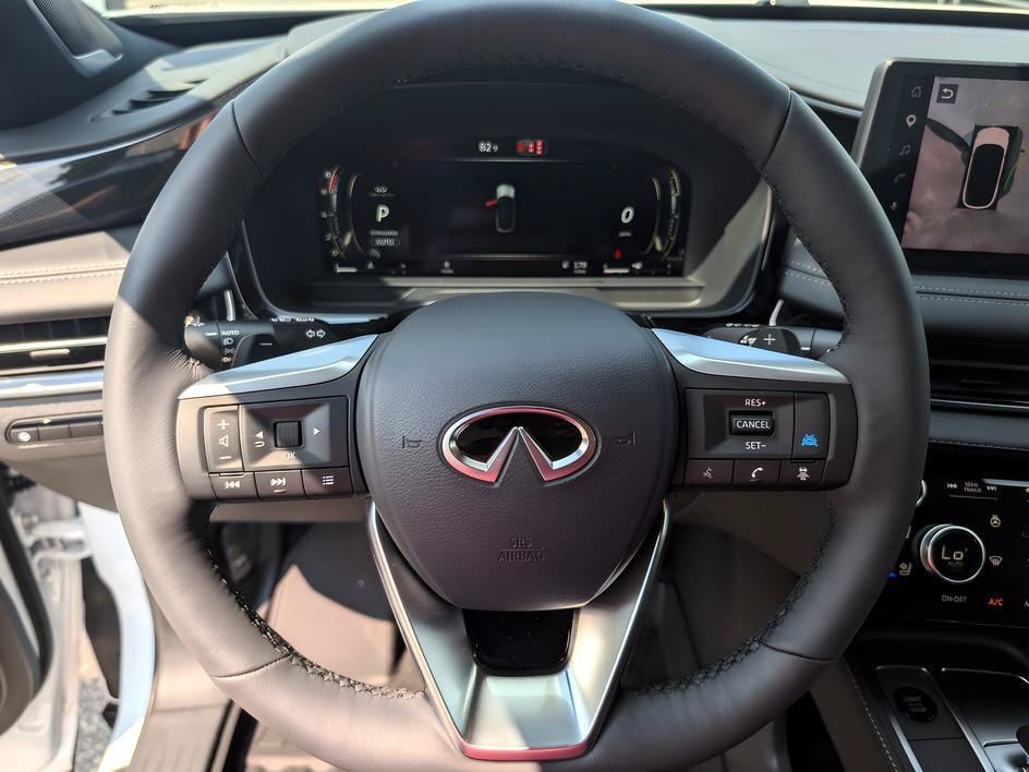New 2027 Radiant White/Black Obsidian INFINITI SPORT image 14