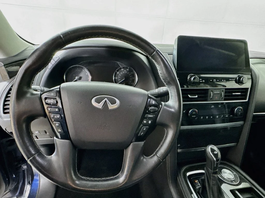 Certified Used 2022 Blue INFINITI LUXE image 13