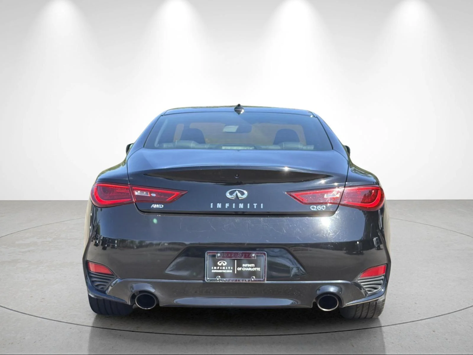Used 2019 Black Obsidian INFINITI 3.0t LUXE image 3