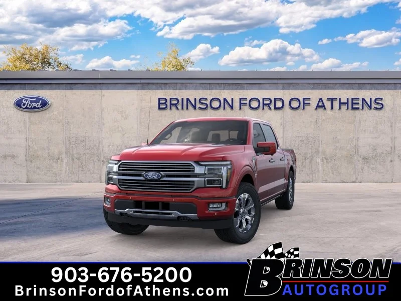 New 2026 Ruby Red Metallic Tinted Clearcoat Ford Platinum image 2