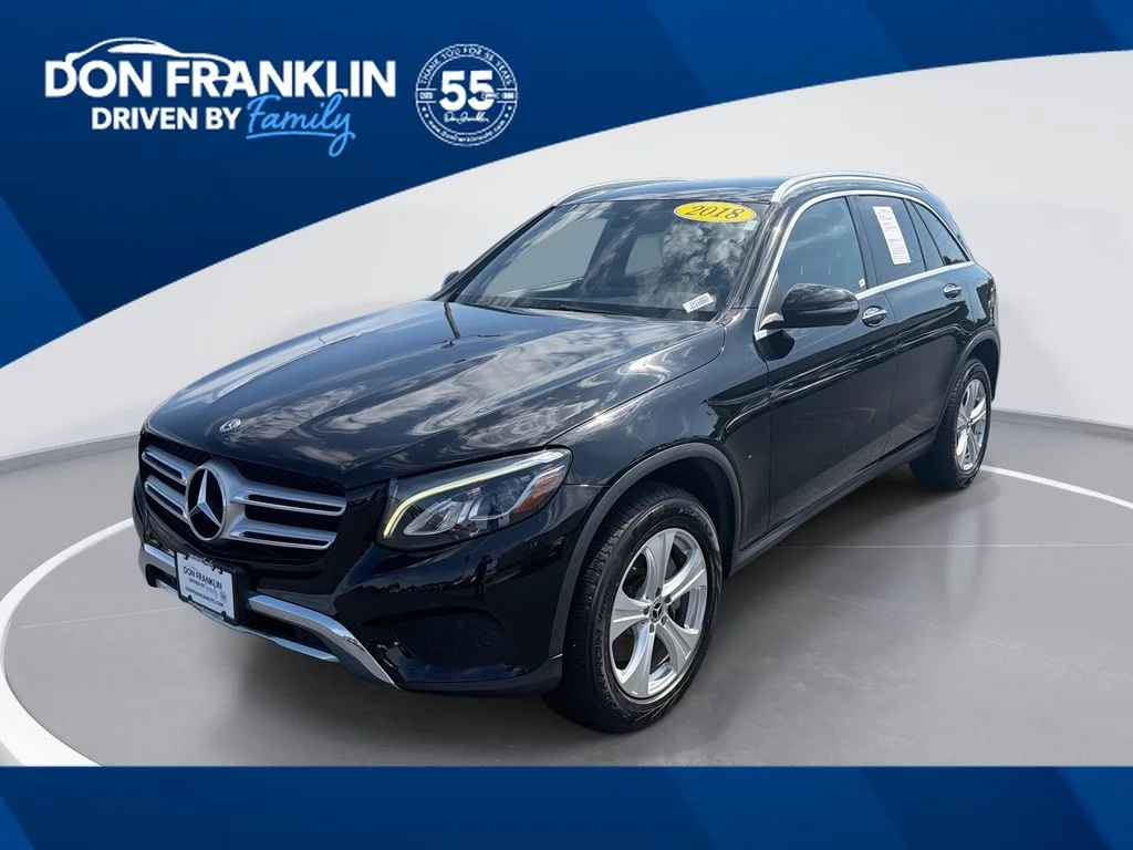 Used 2018 Black Mercedes-Benz GLC 300 image 1