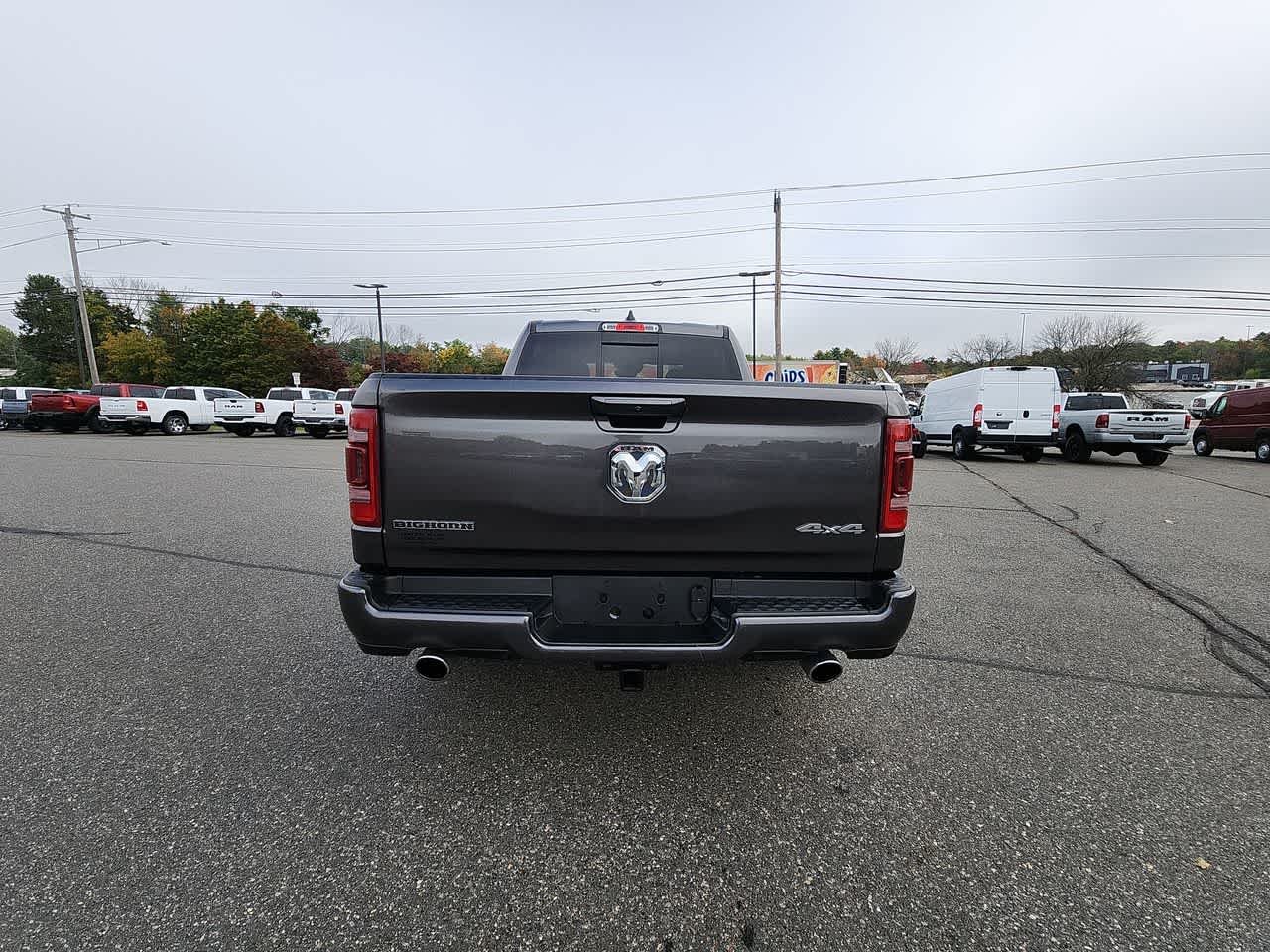 Used 2023 Granite Crystal Metallic Clearcoat Ram Big Horn image 7
