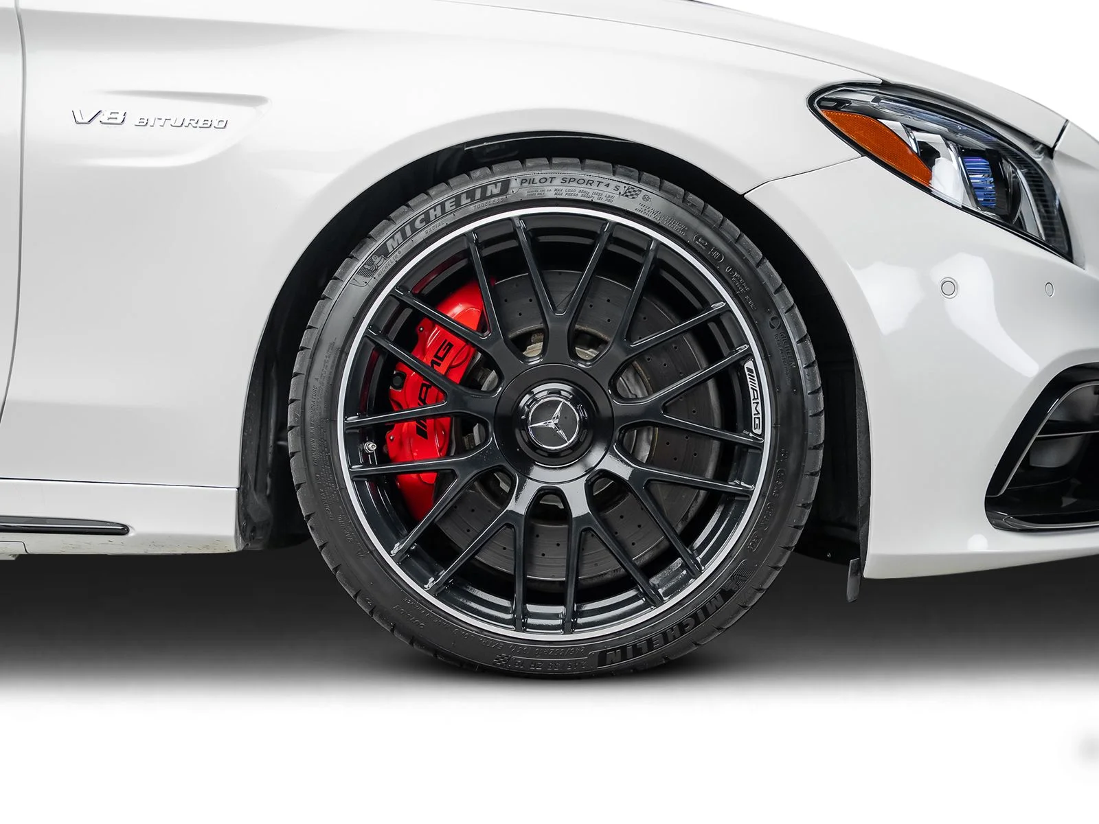 Used 2021 White Mercedes-Benz C 63 S AMG® image 30