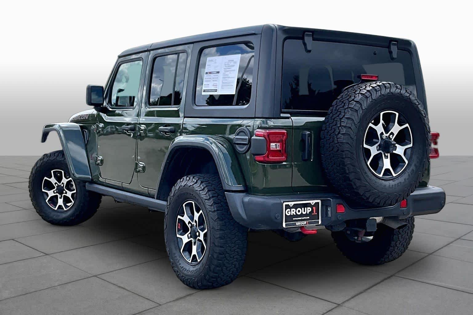 Used 2023 Sarge Green Clearcoat Jeep Rubicon image 11