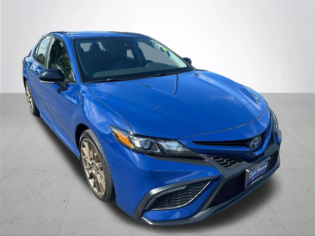 Certified Used 2024 Blue Toyota SE image 6