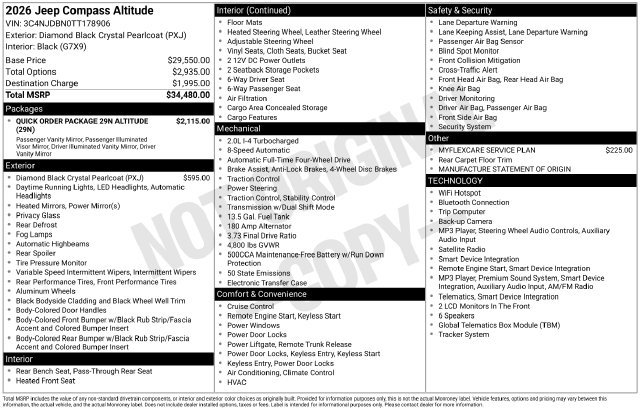 2026 Jeep Compass Latitude Altitude - Photo 45