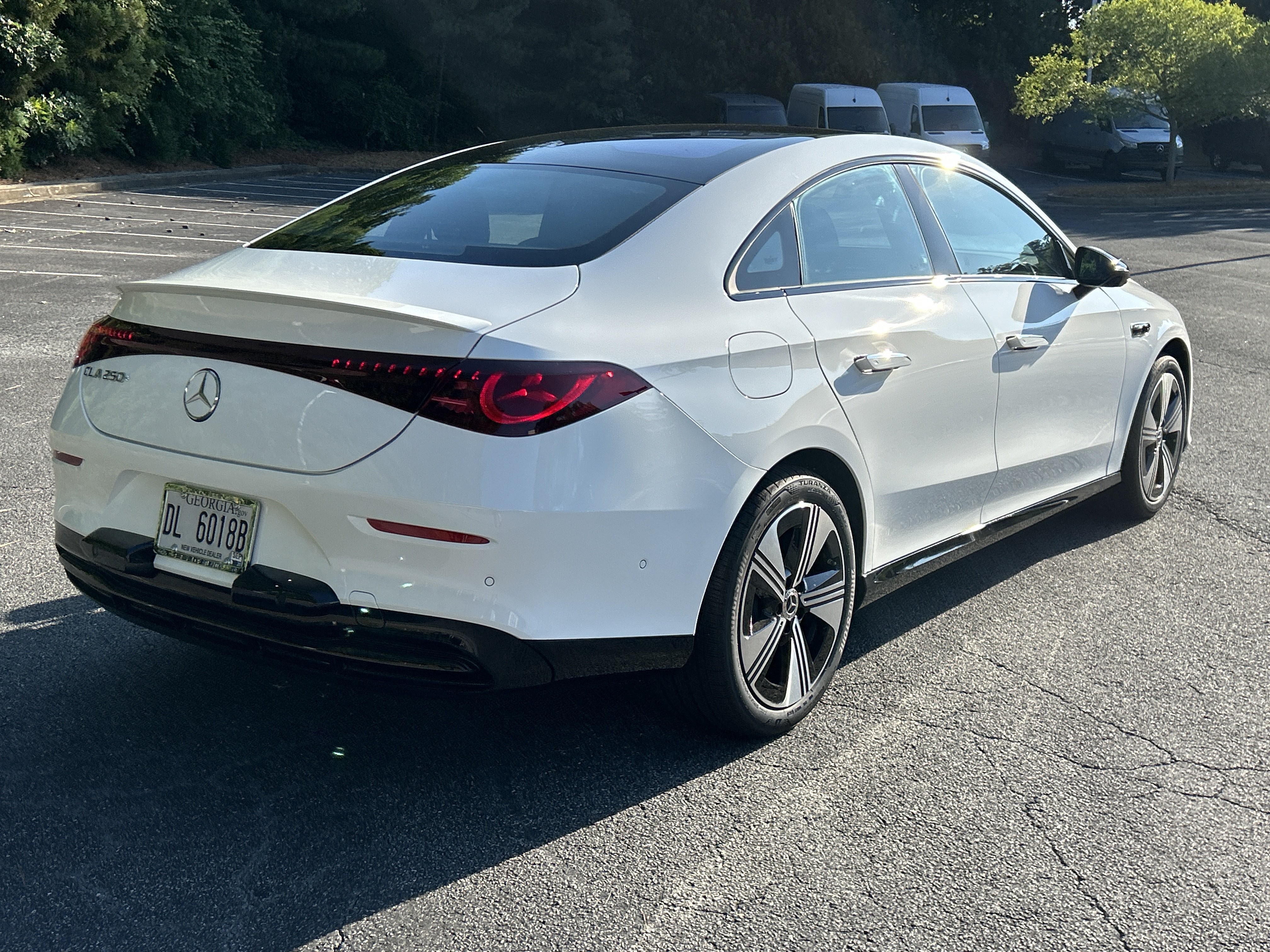 New 2027 Polar White Mercedes-Benz CLA 250+ Electric Sedan image 6