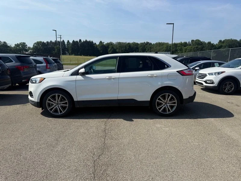 Used 2023 White Ford Titanium image 10