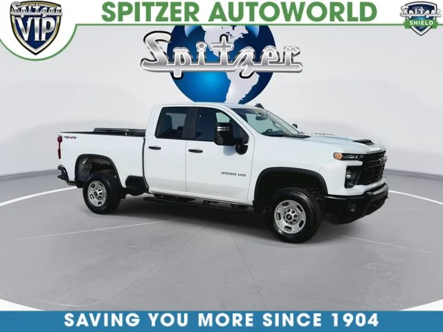 Used 2024 White Chevrolet Work Truck image 3