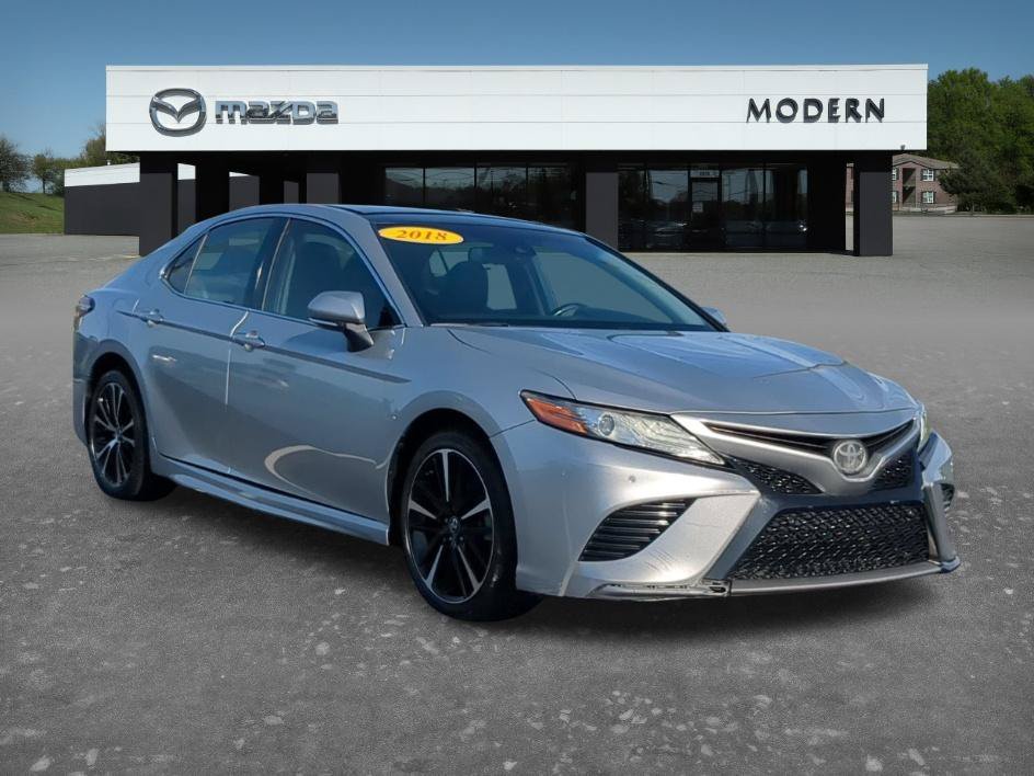 Used 2018 Celestial Silver Metallic Toyota XSE image 9