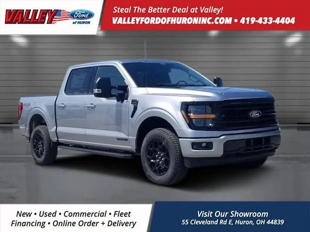 New 2026 Iconic Silver Metallic Ford XLT image 1