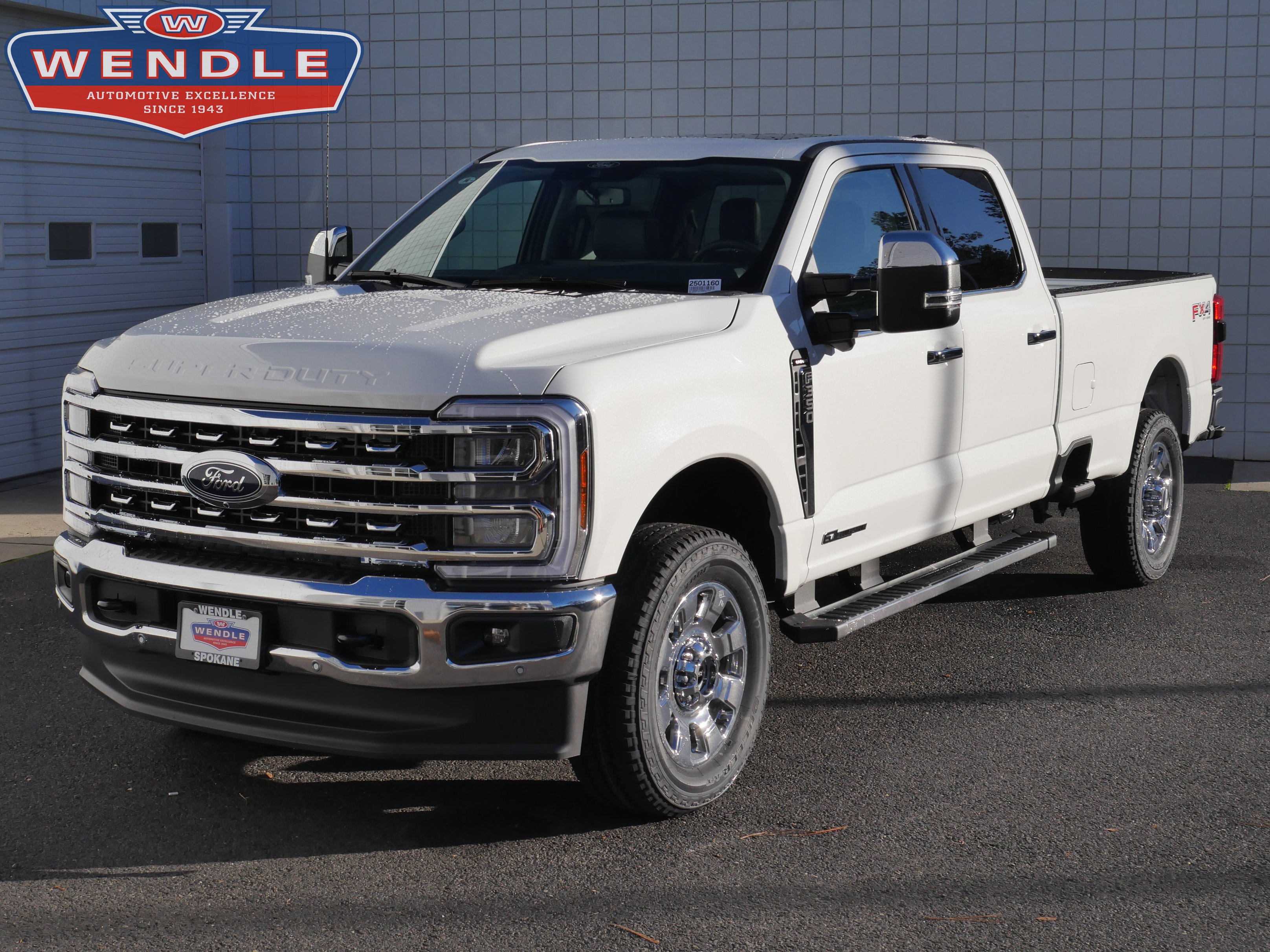 New 2026 Star White Metallic Tri-Coat Ford F-350® Lariat® image 1
