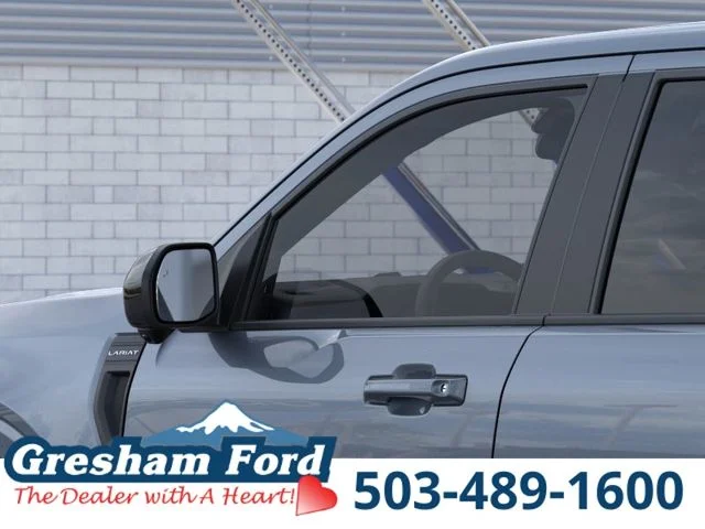 New 2026 Azure Gray Metallic Tri-Coat Ford Lariat image 24