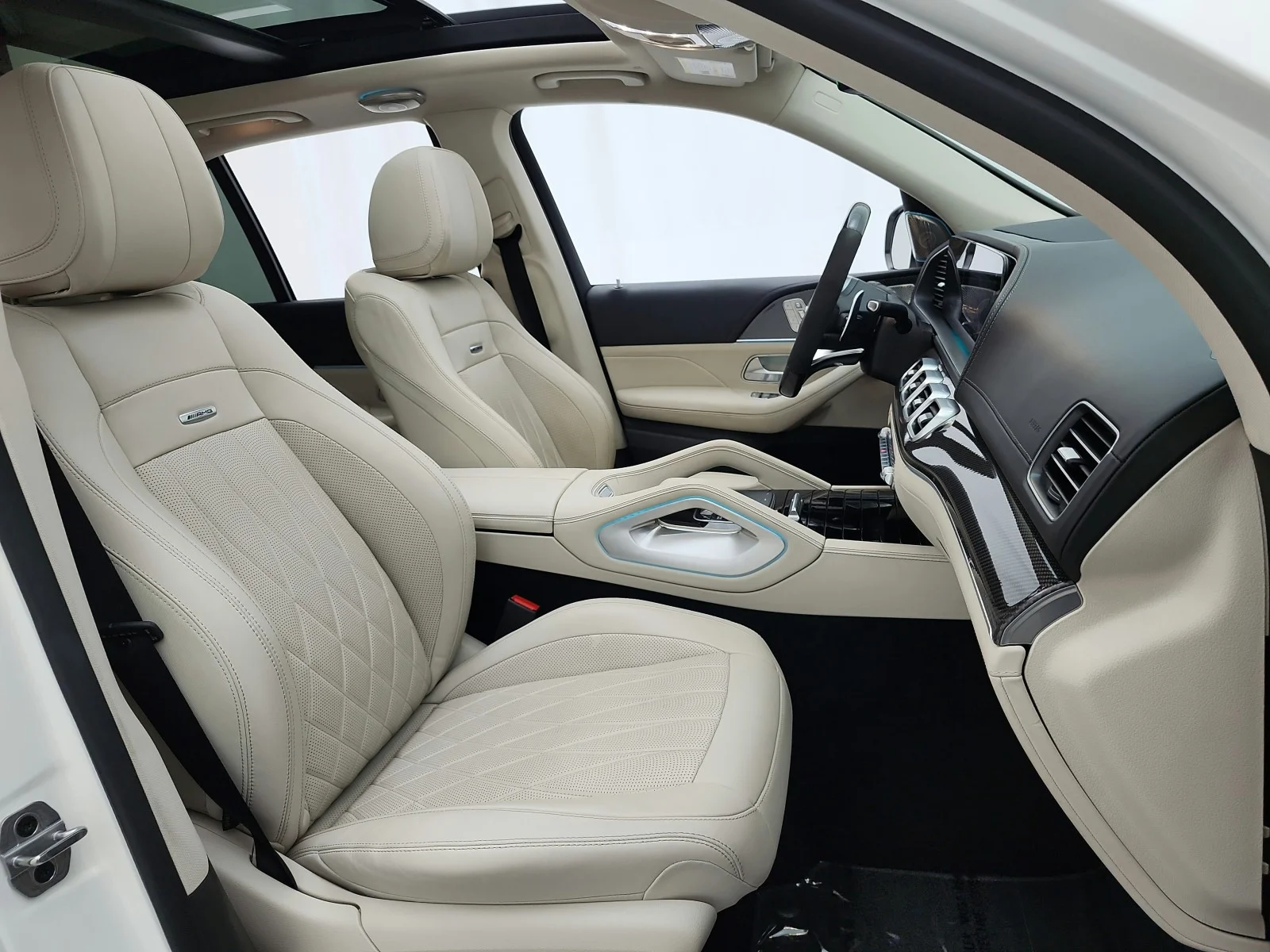 Certified Used 2022 MANUFAKTUR Diamond White Bright Mercedes-Benz AMG® GLE 63 S 4MATIC SUV image 19