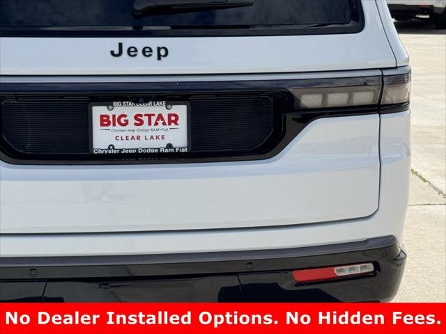 New 2026 Bright White Clear-Coat Exterior Paint Jeep Grand Wagoneer image 9