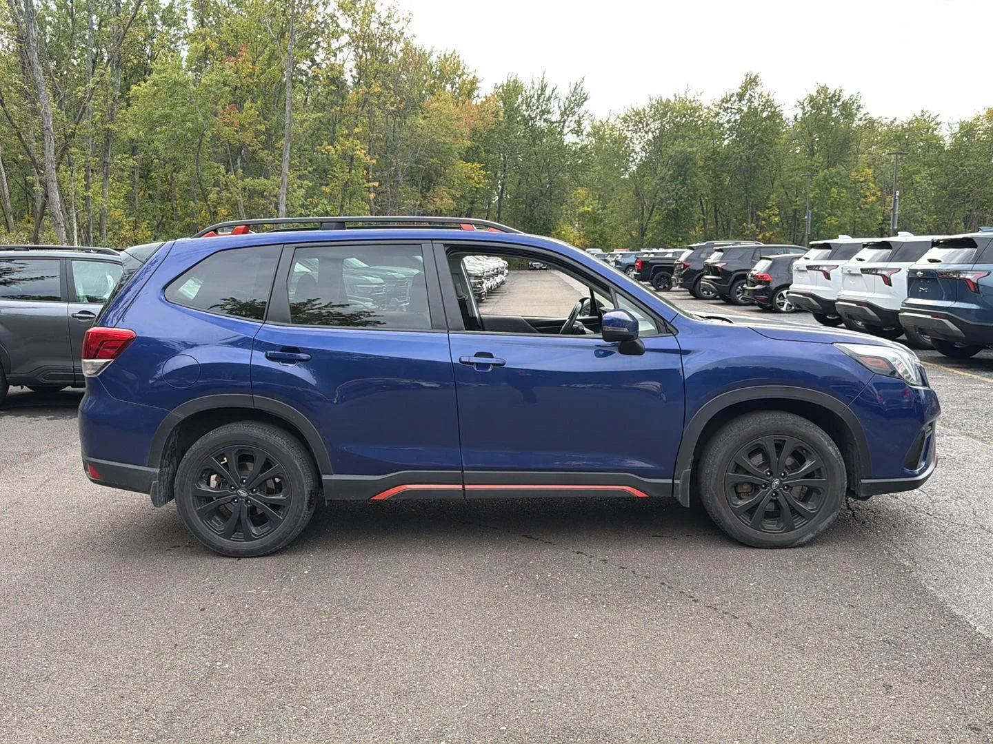 Used 2024 Sapphire Blue Pearl Subaru Sport image 7